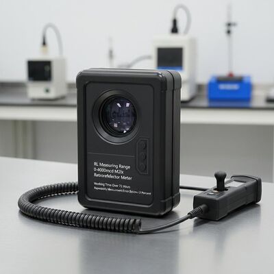 RL диапазон измерений 0-4000mcd M2lx Ретрорефлекторный счетчик Время работы более 72 часов Повторяемость Ошибка измерения менее 3%