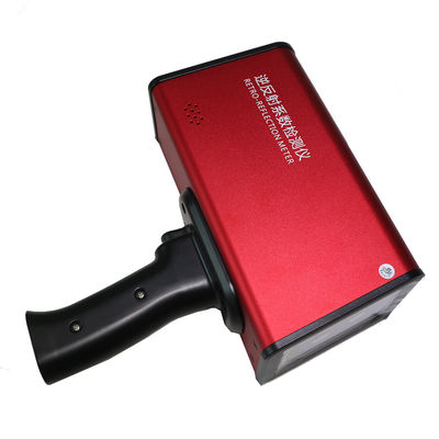 Желтый серый цвет 2000mAh мобильное Retroreflectometer одно ключевое обнаружение